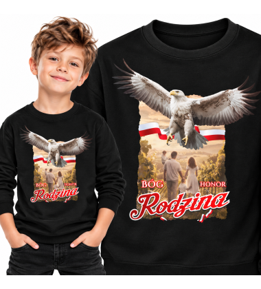 Bluza Bóg Honor Rodzina
